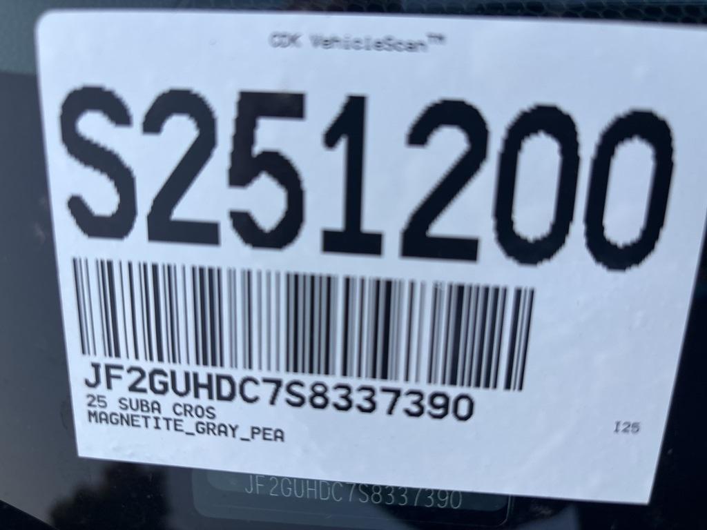 new 2025 Subaru Crosstrek car, priced at $32,085