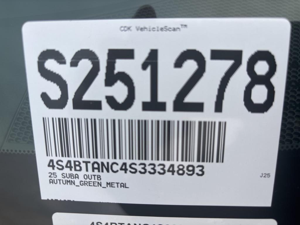 new 2025 Subaru Outback car, priced at $42,149