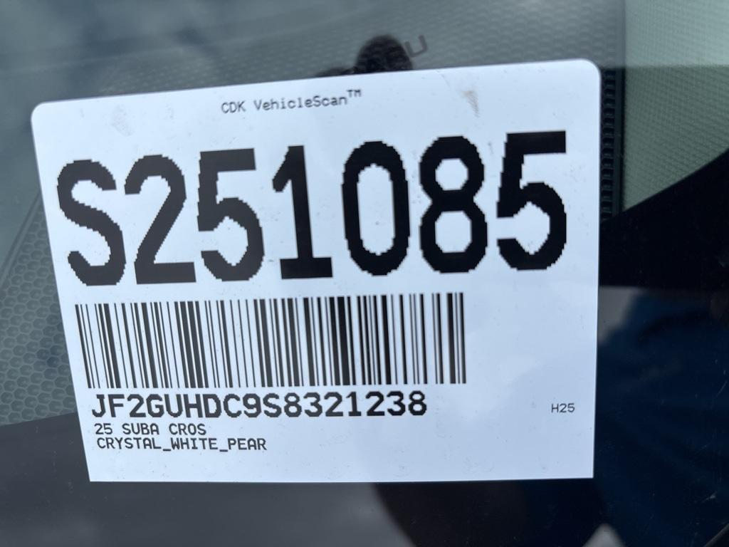 new 2025 Subaru Crosstrek car, priced at $32,317