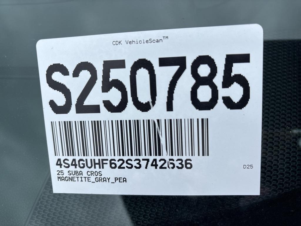 new 2025 Subaru Crosstrek car, priced at $34,109