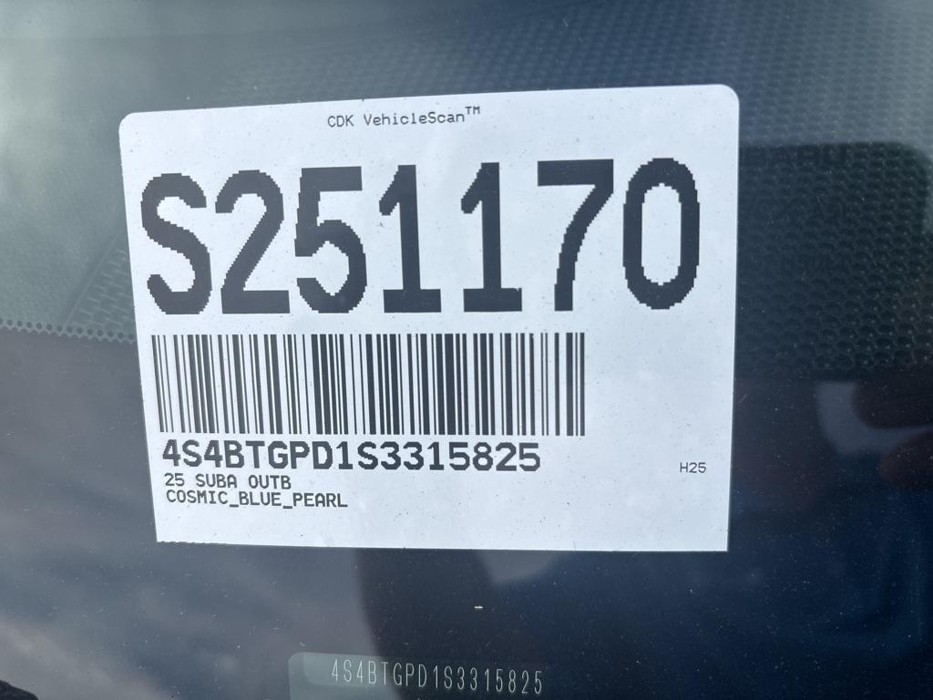 new 2025 Subaru Outback car, priced at $47,274