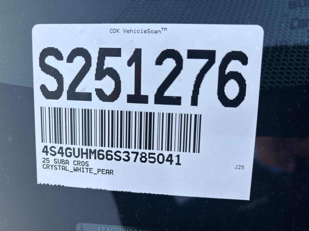 new 2025 Subaru Crosstrek car, priced at $37,044