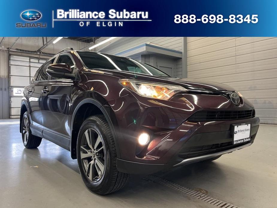 used 2018 Toyota RAV4 car, priced at $19,995