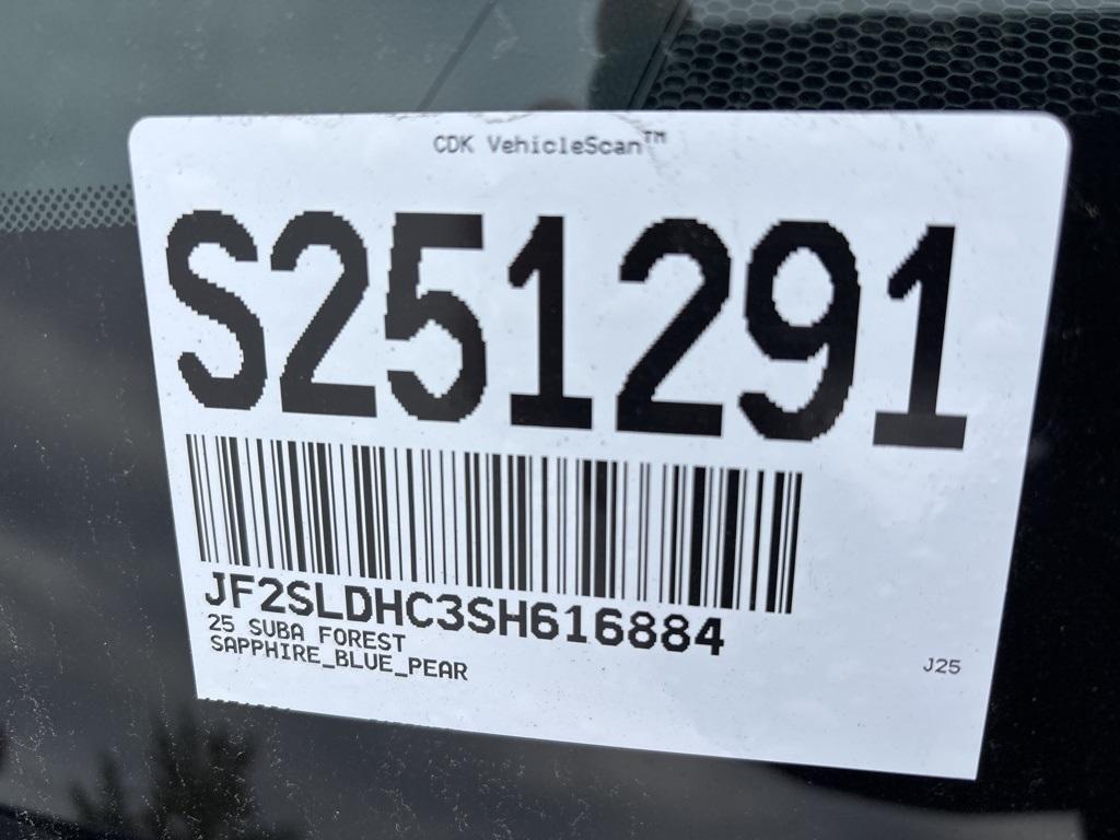 new 2025 Subaru Forester car, priced at $40,614