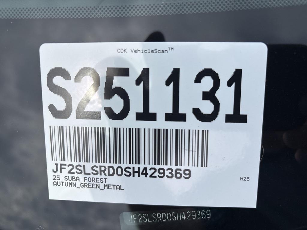 new 2025 Subaru Forester Hybrid car, priced at $43,663