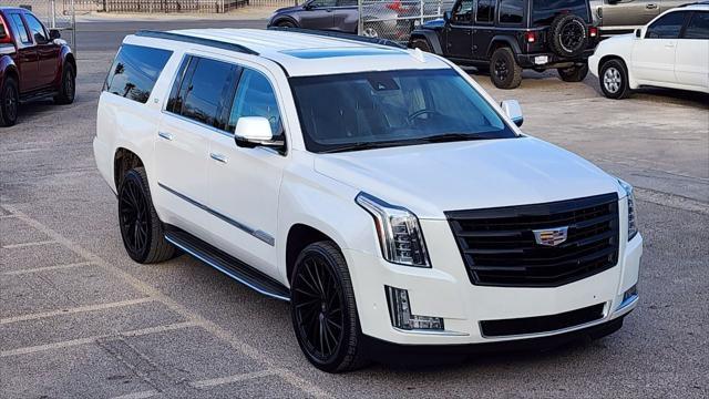 used 2017 Cadillac Escalade ESV car, priced at $28,990