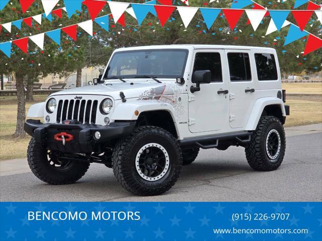 used 2016 Jeep Wrangler Unlimited car, priced at $22,995