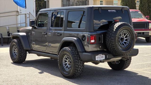 used 2021 Jeep Wrangler Unlimited car, priced at $31,990
