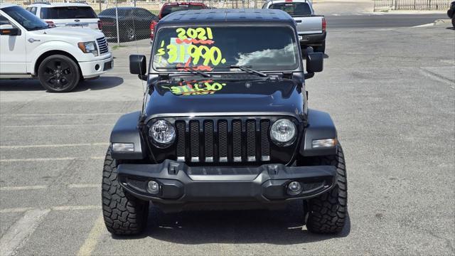 used 2021 Jeep Wrangler Unlimited car, priced at $31,990