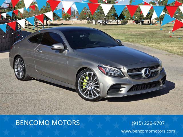 used 2019 Mercedes-Benz C-Class car, priced at $23,750