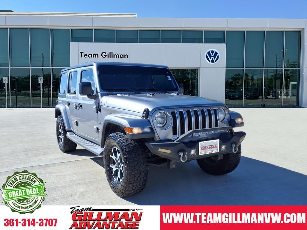 used 2019 Jeep Wrangler Unlimited car, priced at $16,199