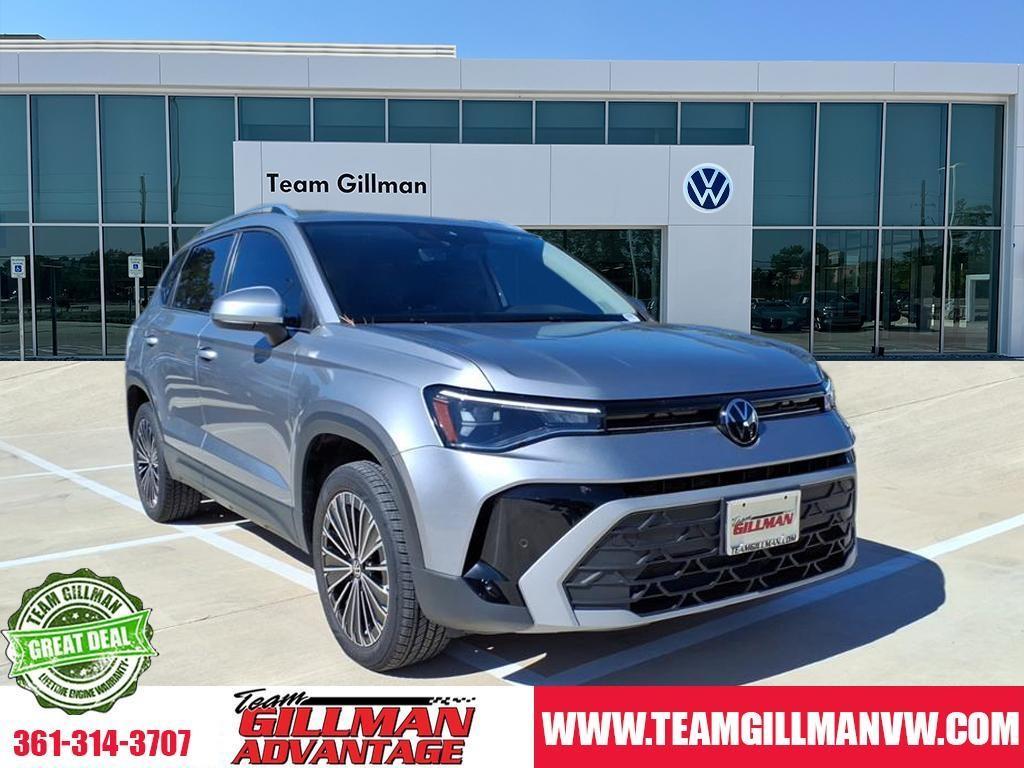 used 2025 Volkswagen Taos car, priced at $24,498