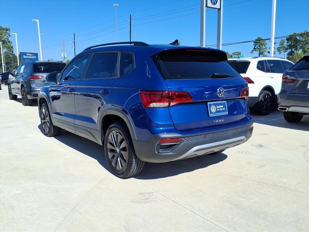 used 2023 Volkswagen Taos car, priced at $15,299