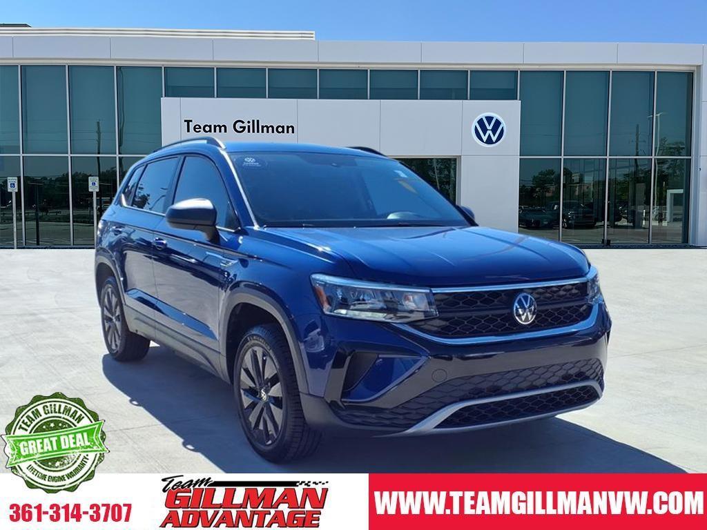 used 2023 Volkswagen Taos car, priced at $15,299