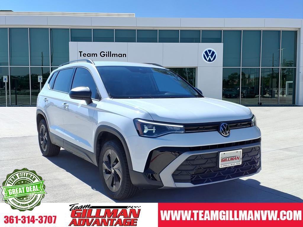 used 2025 Volkswagen Taos car, priced at $19,599