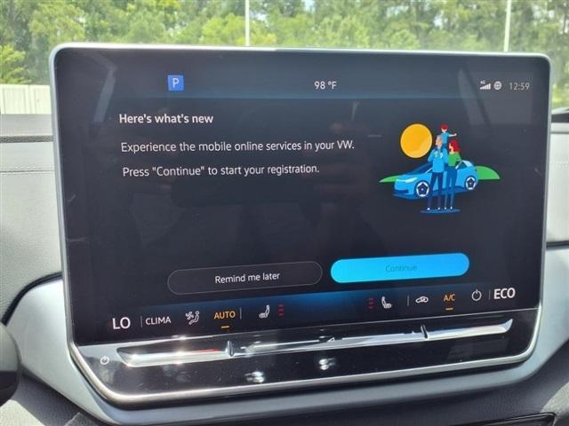 new 2025 Volkswagen ID.4 car, priced at $40,720