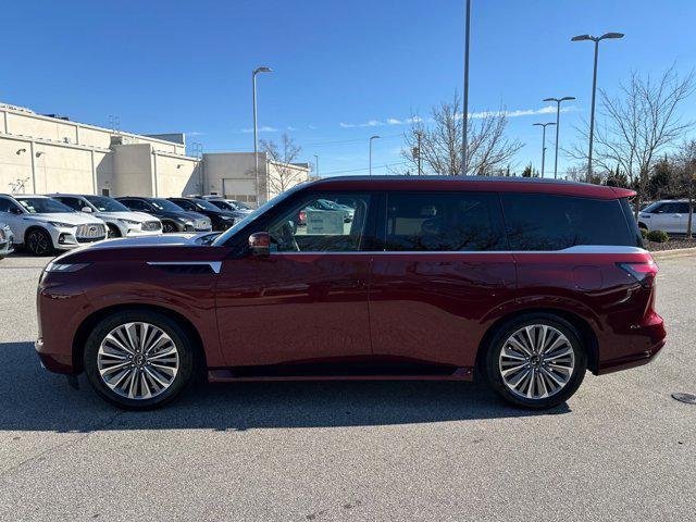 new 2025 INFINITI QX80 car, priced at $100,552