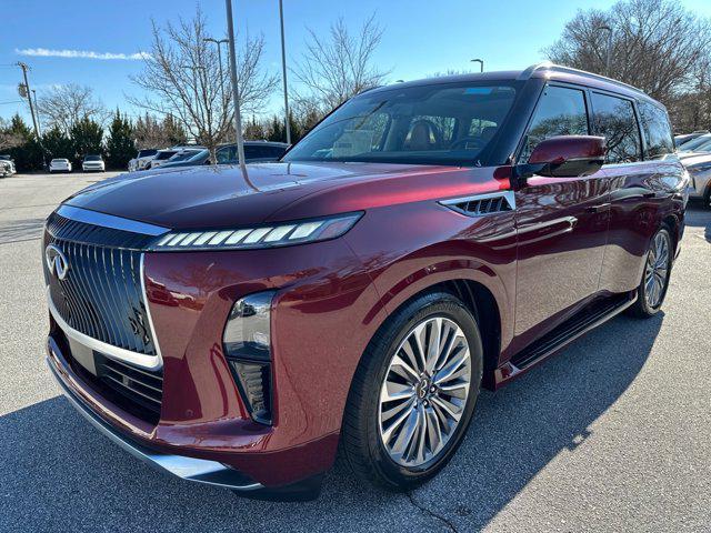 new 2025 INFINITI QX80 car, priced at $100,552