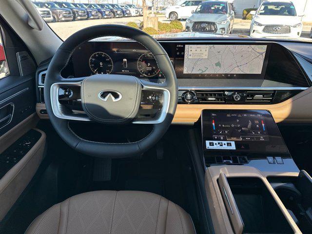 new 2025 INFINITI QX80 car, priced at $100,552