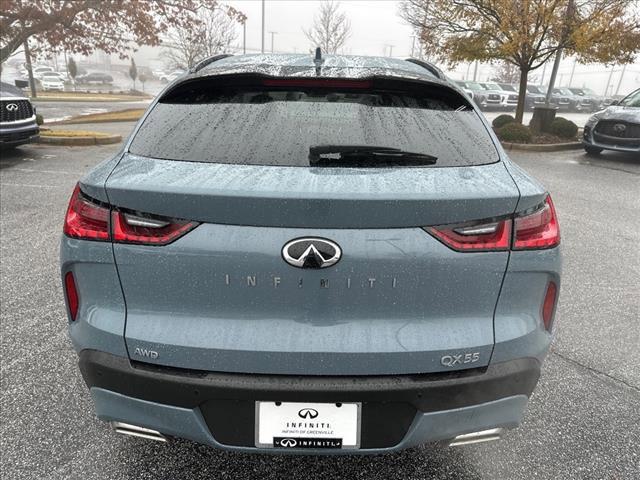new 2025 INFINITI QX55 car, priced at $55,787