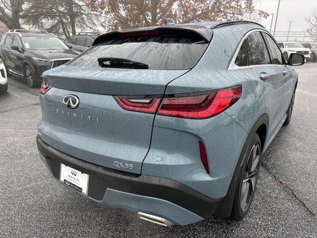 new 2025 INFINITI QX55 car, priced at $55,787