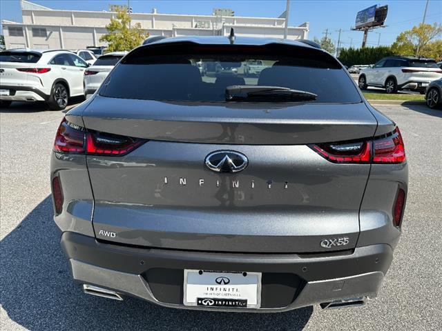 new 2025 INFINITI QX55 car, priced at $55,092