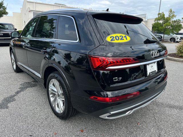 used 2021 Audi Q7 car, priced at $31,588