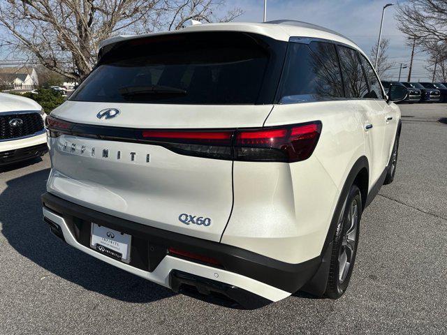 new 2025 INFINITI QX60 car, priced at $57,092