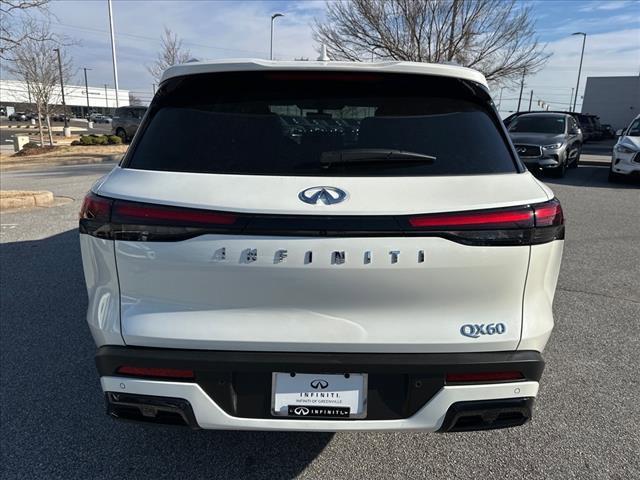 new 2025 INFINITI QX60 car, priced at $57,692