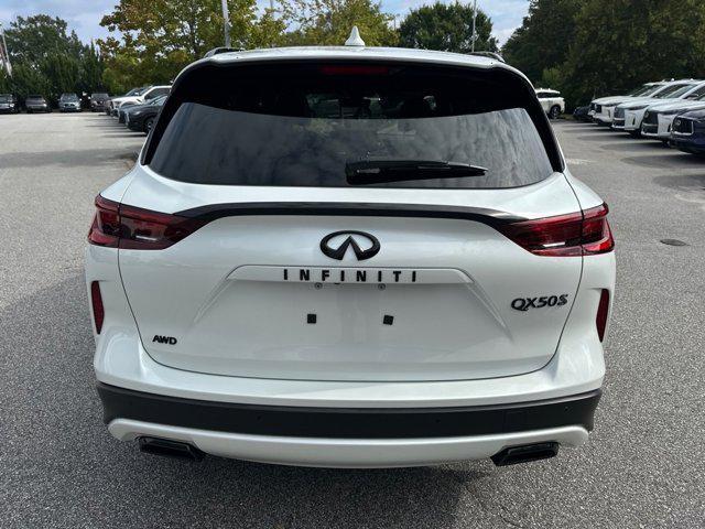 used 2024 INFINITI QX50 car, priced at $37,495