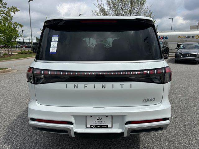new 2025 INFINITI QX80 car, priced at $83,057