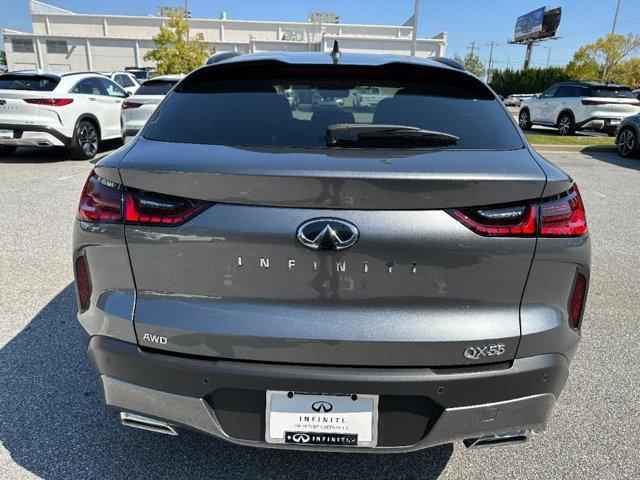 new 2025 INFINITI QX55 car, priced at $46,499