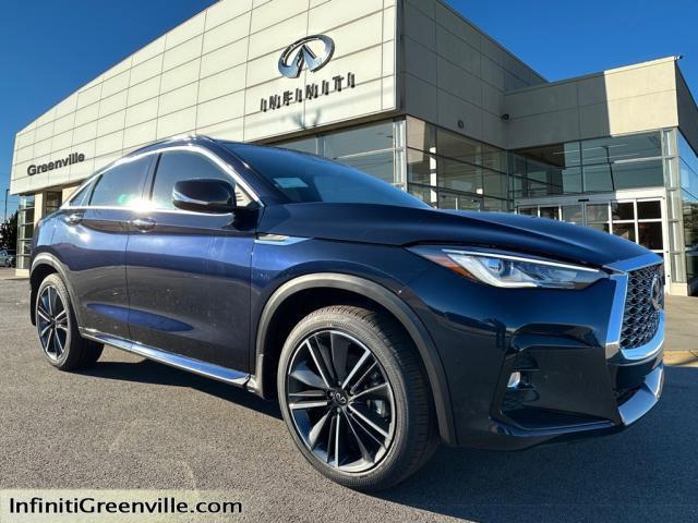 new 2025 INFINITI QX55 car, priced at $49,962