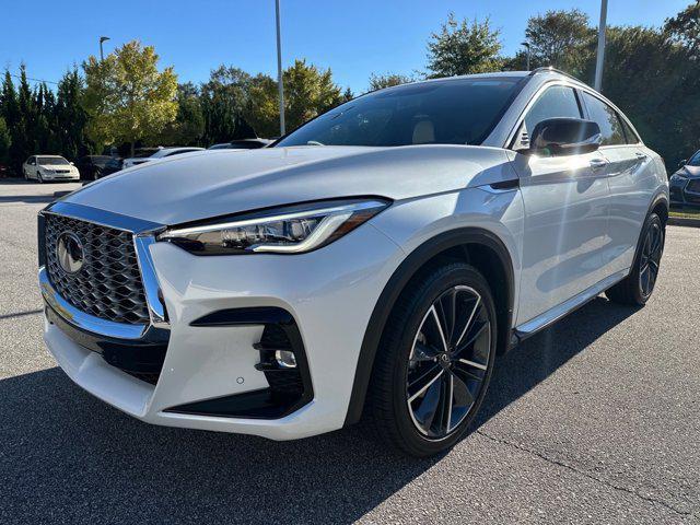 new 2025 INFINITI QX55 car, priced at $56,082