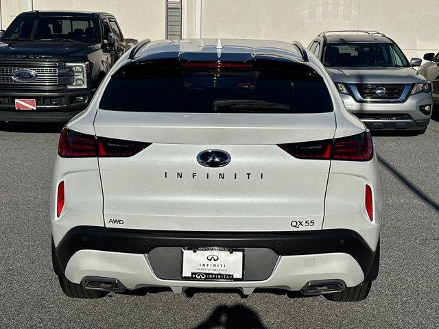 new 2025 INFINITI QX55 car, priced at $56,082