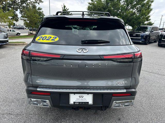 used 2022 INFINITI QX60 car, priced at $41,355