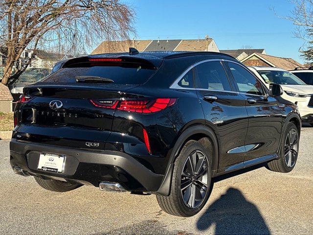 new 2025 INFINITI QX55 car, priced at $49,997