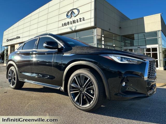 new 2025 INFINITI QX55 car, priced at $49,297