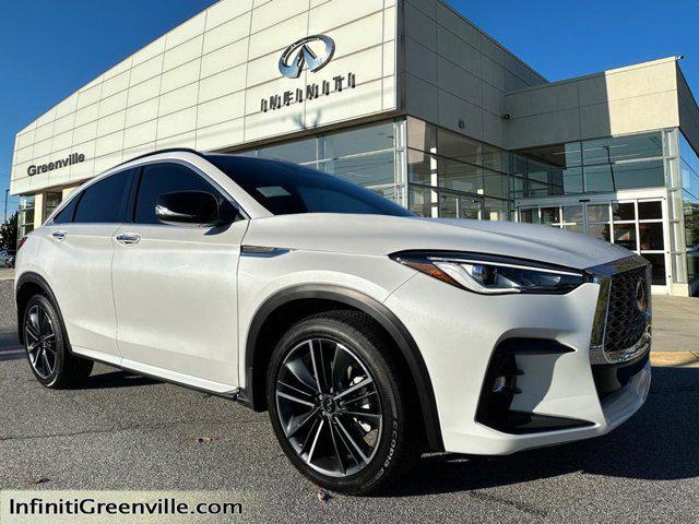 new 2025 INFINITI QX55 car, priced at $51,397