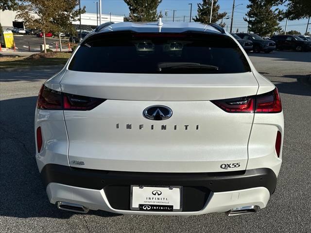 new 2025 INFINITI QX55 car, priced at $60,152