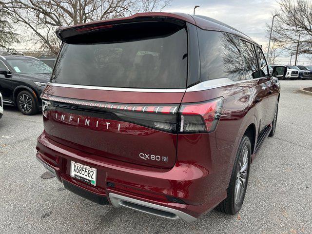 new 2025 INFINITI QX80 car, priced at $100,752