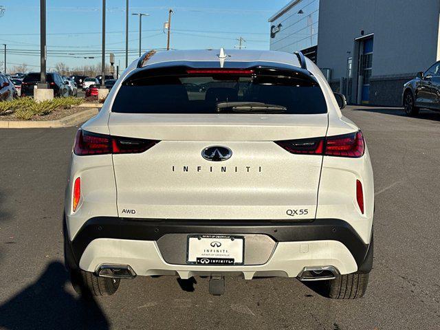 new 2025 INFINITI QX55 car, priced at $52,062