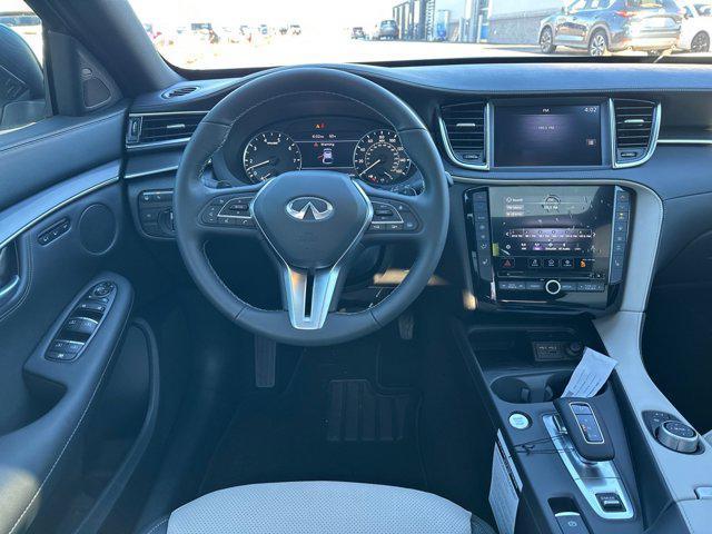 new 2025 INFINITI QX55 car, priced at $52,062