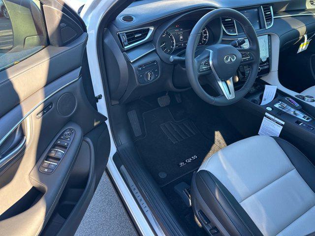 new 2025 INFINITI QX55 car, priced at $52,062