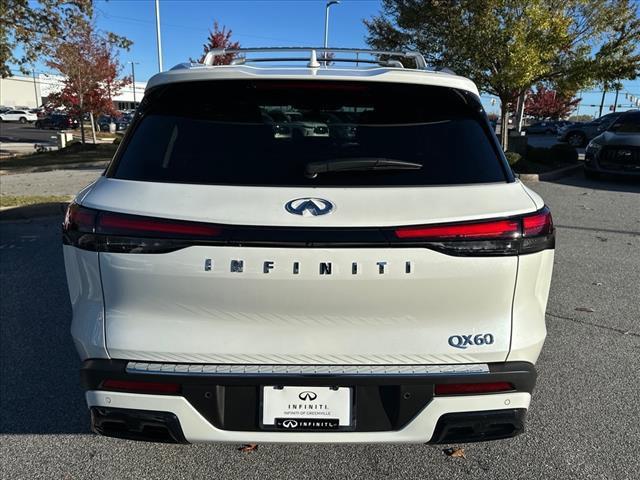 new 2025 INFINITI QX60 car, priced at $57,712