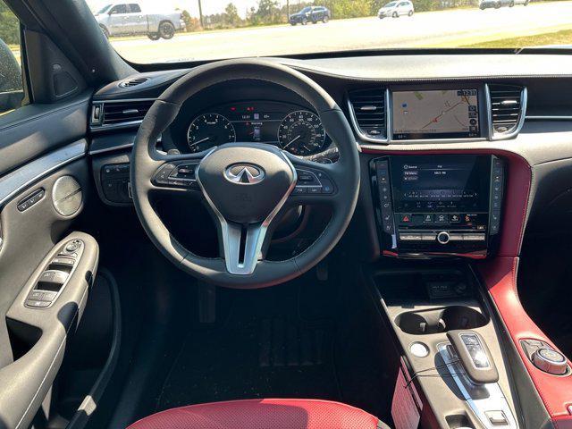 new 2025 INFINITI QX50 car, priced at $53,042