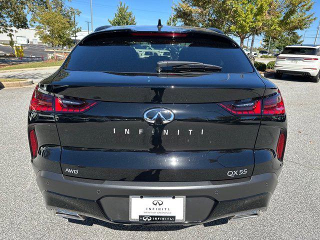 new 2025 INFINITI QX55 car, priced at $49,997