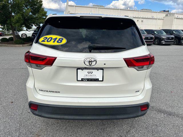 used 2018 Toyota Highlander car, priced at $20,495