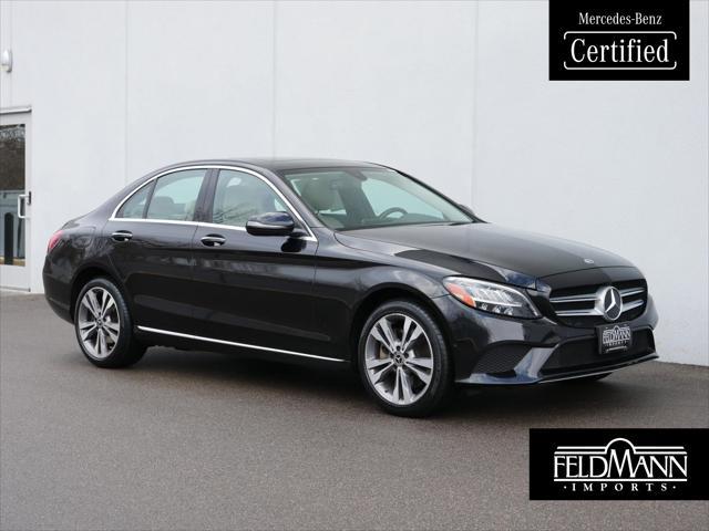 used 2021 Mercedes-Benz C-Class car, priced at $28,980