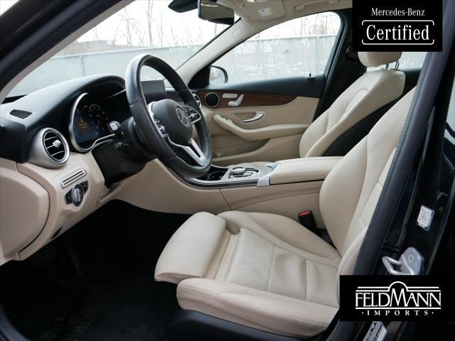 used 2021 Mercedes-Benz C-Class car, priced at $28,980